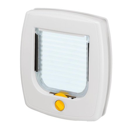 Ferplast - Dog & Cat Door Swing 3 4way - White