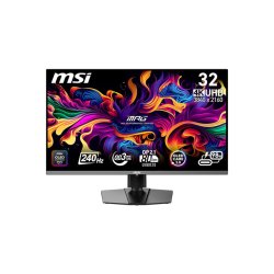 MPG 322URXDE QD-OLED (80 cm (31.5 Zoll), schwarz, UltraHD/4K, QD-OLED, G-Sync-komp., USB-C, DisplayPort 2.1a (UHBR20),