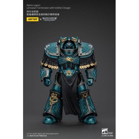 Warhammer The Horus Heresy figurine Alpha Legion Lernaean Terminator with Volkite Charger 20 cm