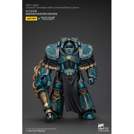 Warhammer The Horus Heresy figurine Alpha Legion Lernaean Terminator with Conversion Beam Cannon 20 cm