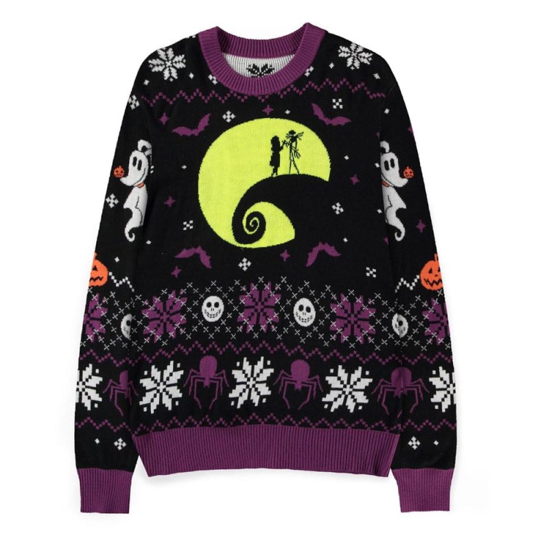 L'Étrange Noël de monsieur Jack Sweater Glow in the Dark (Christmas Jumper) (L)