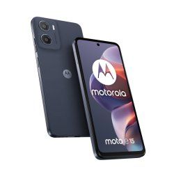 Motorola moto e15 16,9 cm (6.67") Double SIM Android 14 Go edition 4G USB Type-C 2 Go 64 Go 5200 mAh Bleu