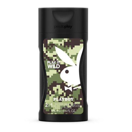 Playboy Play It Wild Men's Shower Gel 250ml