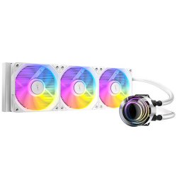 Antec Vortex Lum 360 White ARGB Processeur Kit de refroidissement du liquide 12 cm Blanc