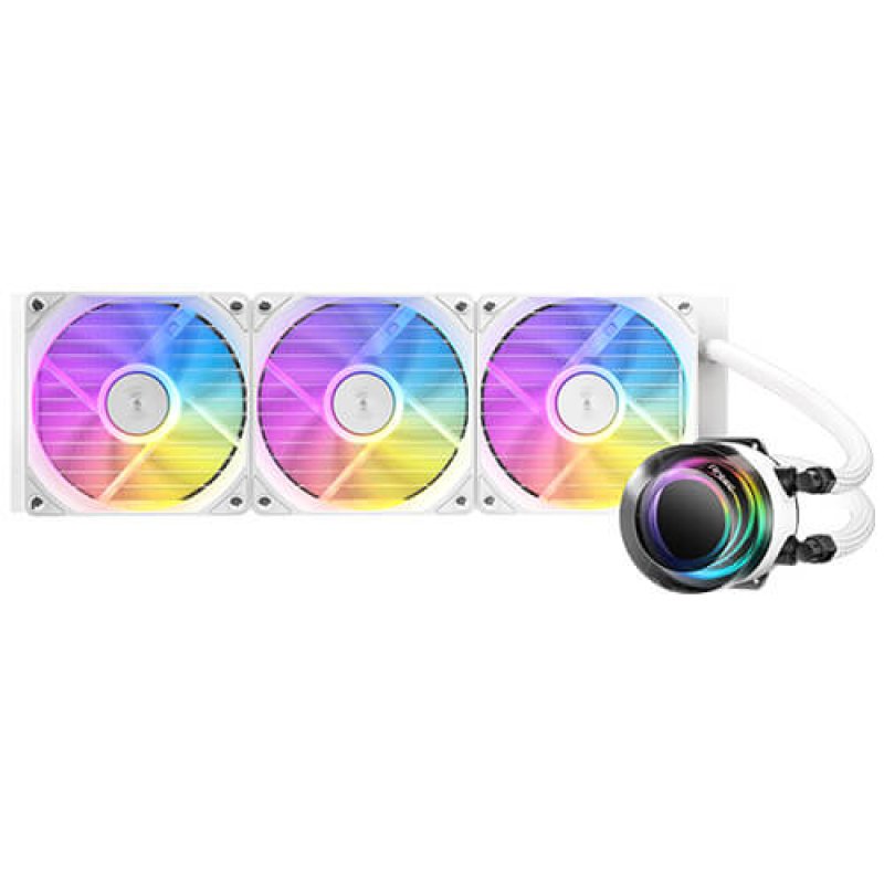 Kit Watercooling AIO Antec Vortex Lum RGB - 360mm (Blanc)