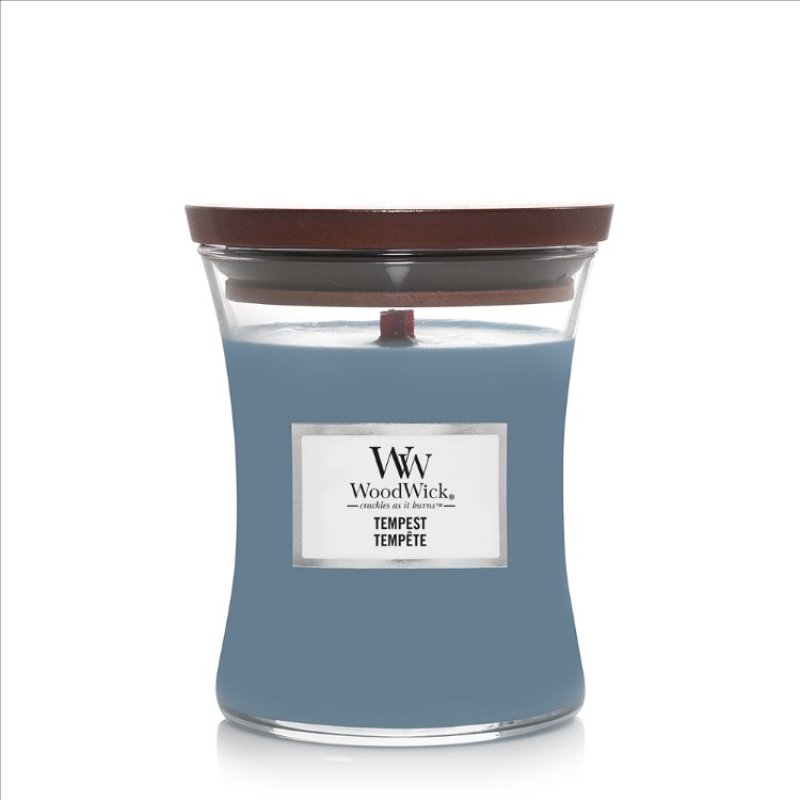 WoodWick Tempest wax candle Round Blue 1 pc(s)
