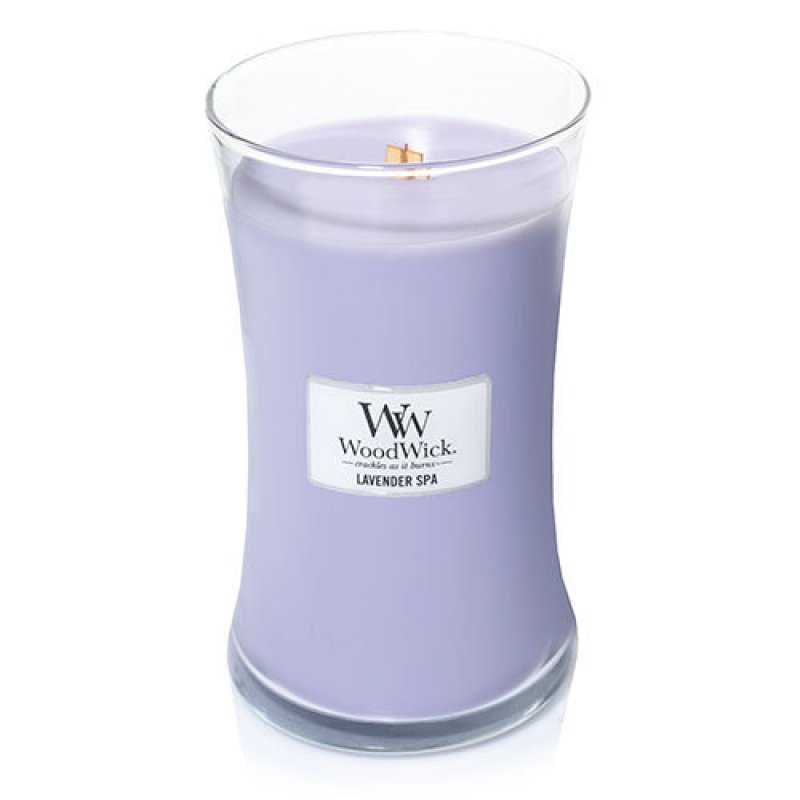 WoodWick Everyday Lavender Spa Hourglass Candle Large