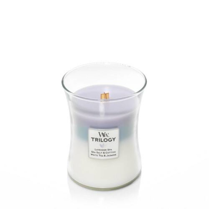 WoodWick 92965 wax candle Other Eucalyptus, Lavender Blue, Purple, White 1 pc(s)