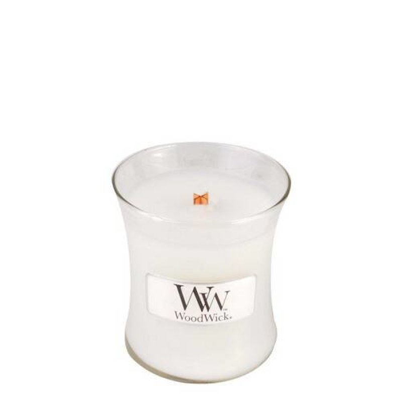 WoodWick Mini Island Coconut Hourglass Jar Candle 7x7x8cm