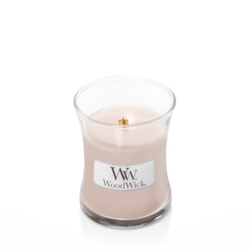 Woodwick Sea Salt Vanilla Small Jar Candle