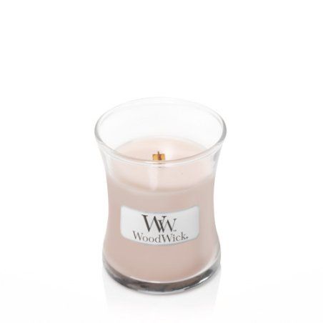 WoodWick 98191 bougie en cire Autres Jasmin, Sel de mer, Vanille Beige 1 pièce(s)