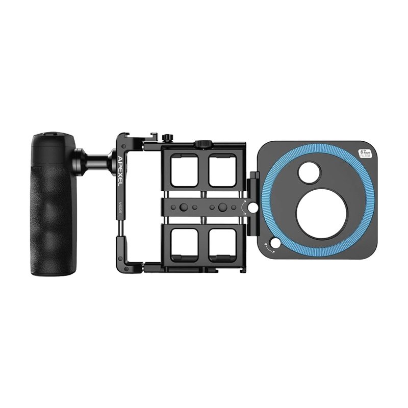 Wireless Upgraded Phone Rig Vlogging Kit Apexel APL-VG05CH