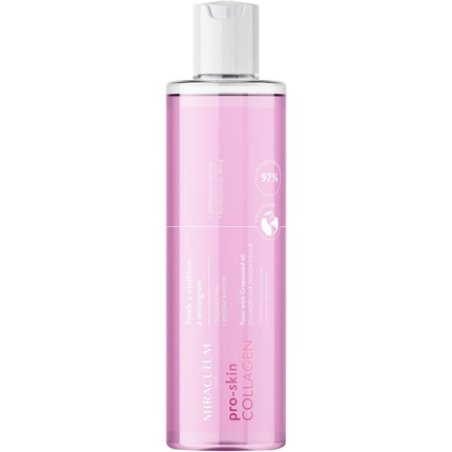 Miraculum Collagen Pro-Skin Cleansing Water with Grape Seed Oil and Green Caviar Complex 200ml