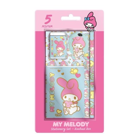 MY MELODY - Set de Papeterie - 5pc.