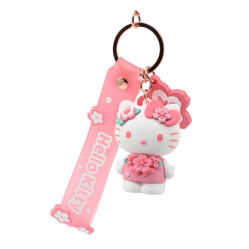 HELLO KITTY - Sakura Series - Assortiment 12 Porte-Clés 15.5cm