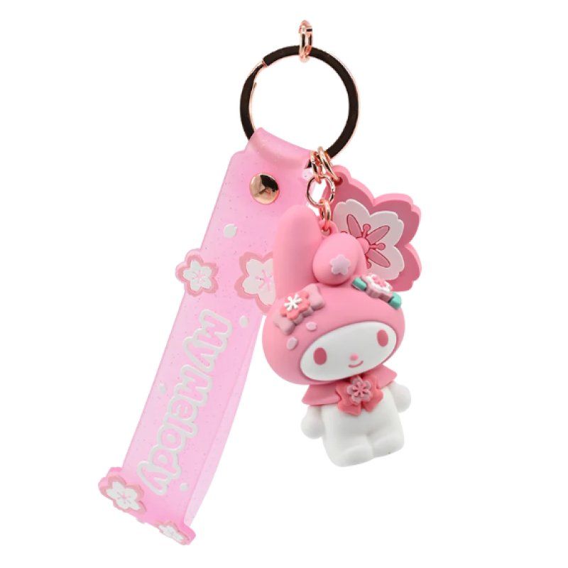 HELLO KITTY - Sakura Series - Assortiment 12 Porte-Clés 15.5cm