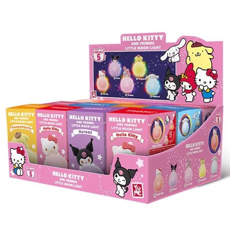 HELLO KITTY - Little Moon Light Series - Assortiment 12 Fig. 8.22cm