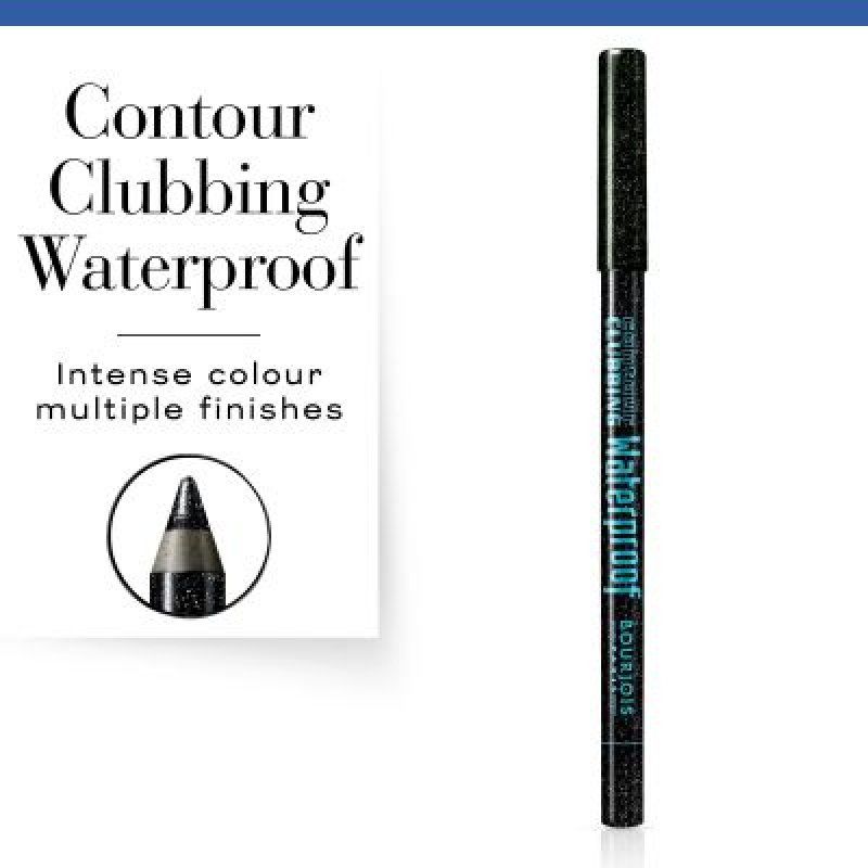 Bourjois Crayon Yeux Contour Clubbing Waterproof 48 Atomic Black 1.2g