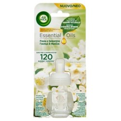 Airwick Electric Essential Oils Refills - Pack of 6 Refills for Electric Room Fragrance Diffuser with Freesia and