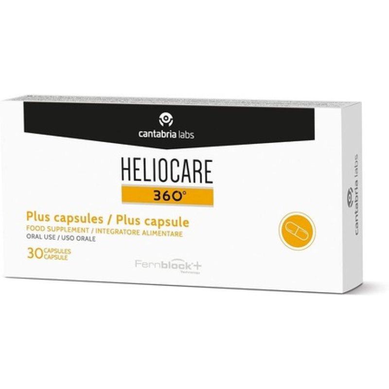 HELIOCARE 360 Plus Capsules Dietary Supplement 30 Capsules