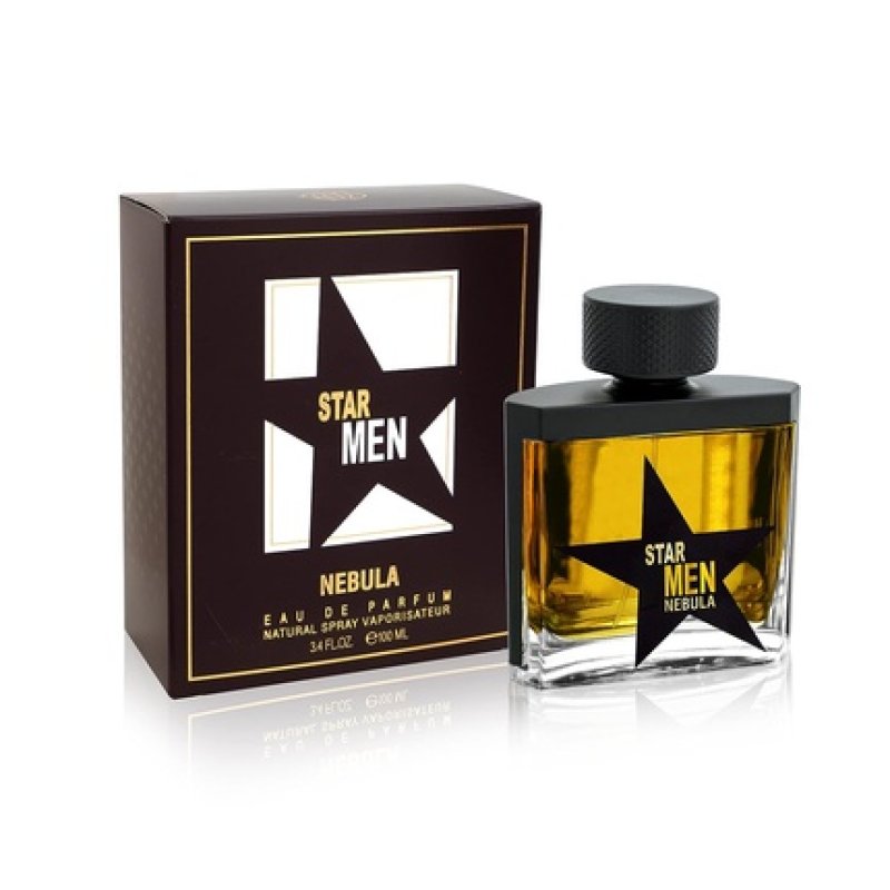 Fragrance World Star Men Nebula EDP 100ml Perfume for Men Amber Woody Fragrance Exclusive Luxury Niche Made in UAE
