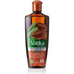Vatika Naturals Argan Enriched Hair Oil 200ml Multivitamin AEF Non-Greasy Formula