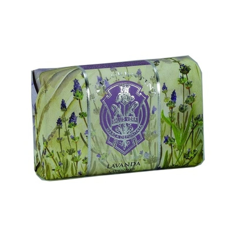 La Florentina Lavanda Bar Soap Lavender Scent Bellosguardo Collection 7 Ounces 200g Italian Import