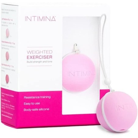 Intimina Laselle Exerciser 28g - Lightweight Ball for Beginners - Pelvic Floor Strengthening for Bladder Control