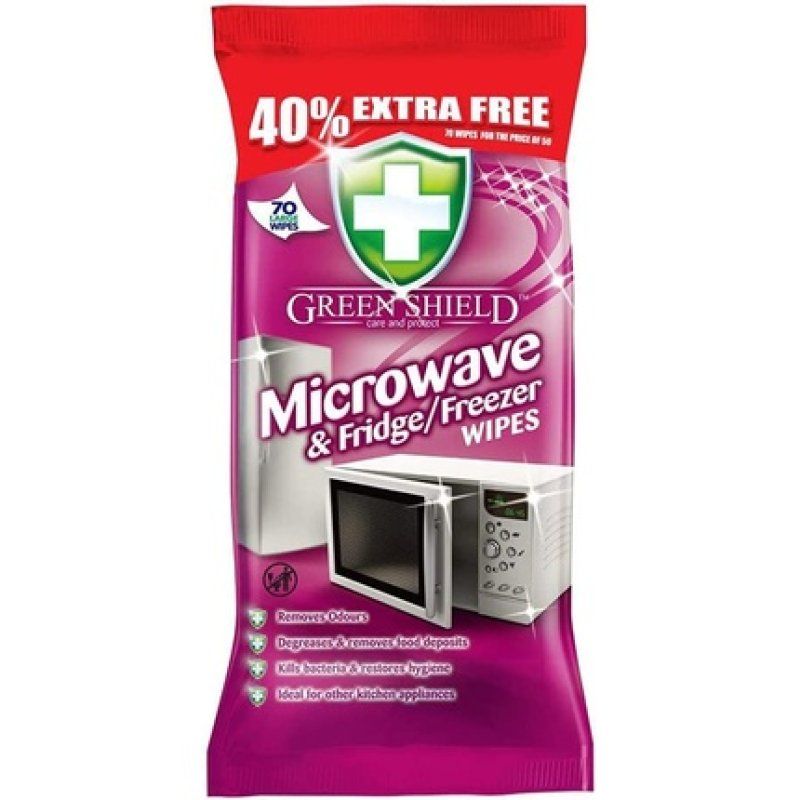 Green Shield Microwave & Fridge/Freezer Wipes