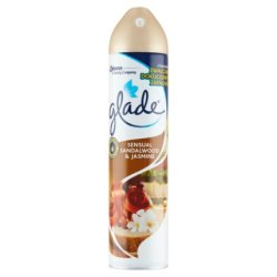 Glade Sensual Sandalwood & Jasmine Air Freshener Aerosol 300ml