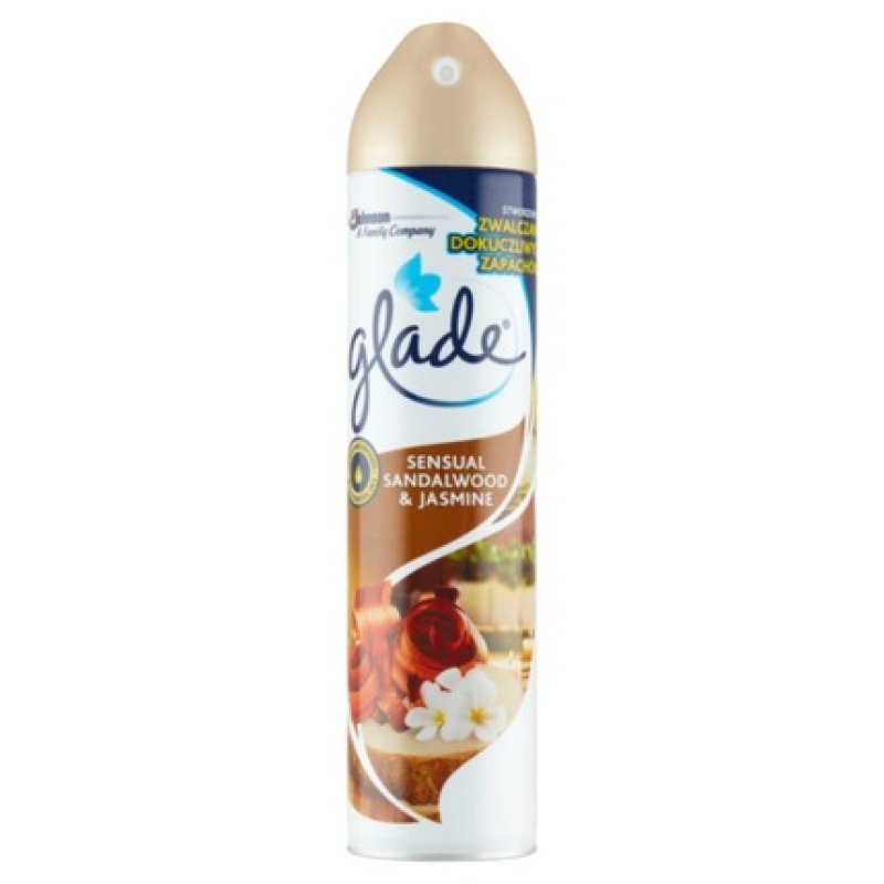 Glade Sensual Sandalwood & Jasmine Air Freshener Aerosol 300ml