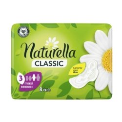 Naturella Ultra Comfort Winged Sanitary Pads - Pack Of 8