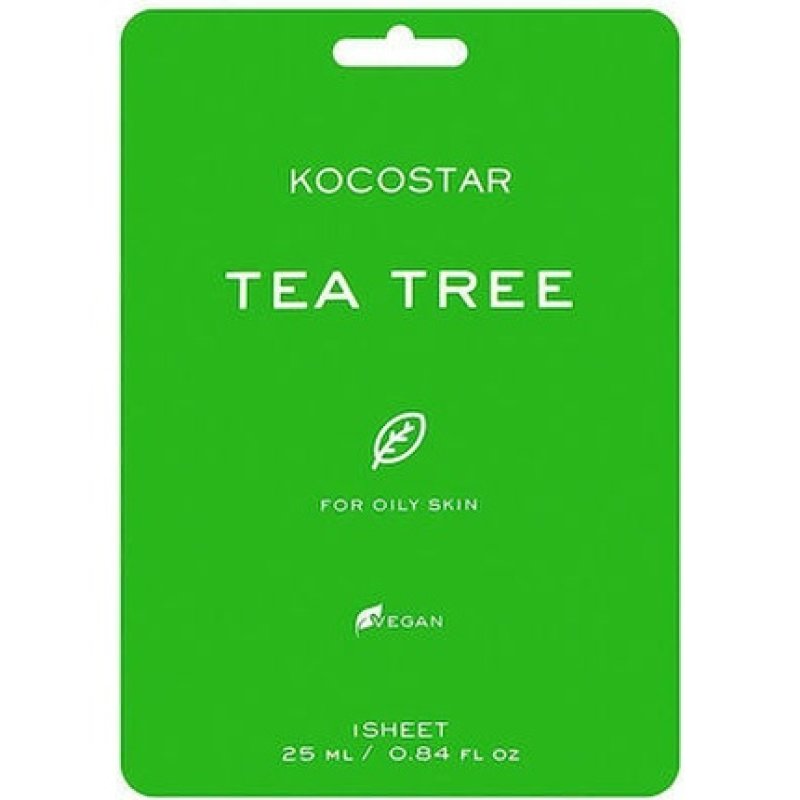 Vican Kocostar Tea Tree Sheet Mask For Oily Skin - 25ml