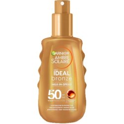 Garnier Ambre Solaire Ideal Bronze Milk-In Tanning Spray SPF50 150ml