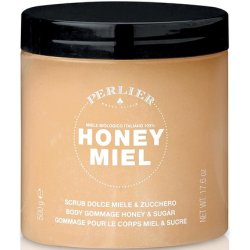 Perlier Honey Body Scrub Sweet Honey and Sugar Body Scrub 500g - Made in Italy