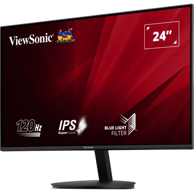 MONITOR VIEWSONIC VA24E1-H 24" FHD IPS monitor VGA HDMI 120Hz