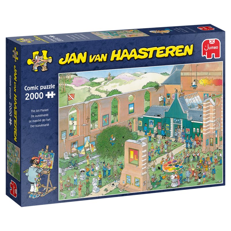 Jan van Haasteren The Art Market 2000 pieces