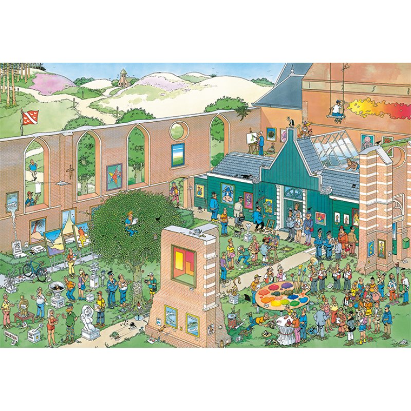 Jan van Haasteren The Art Market 2000 pieces