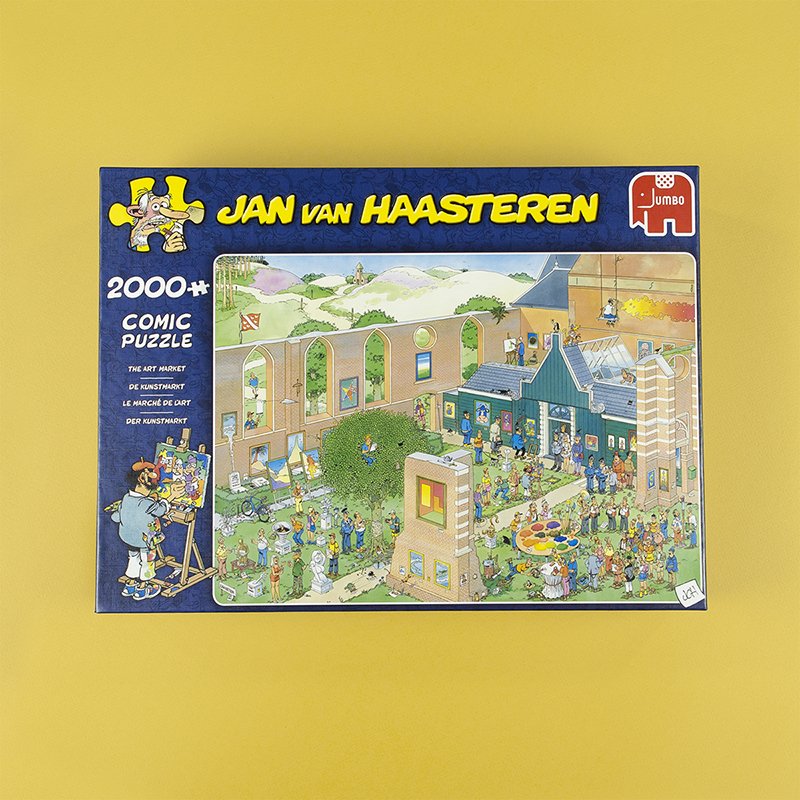 Jan van Haasteren The Art Market 2000 pieces