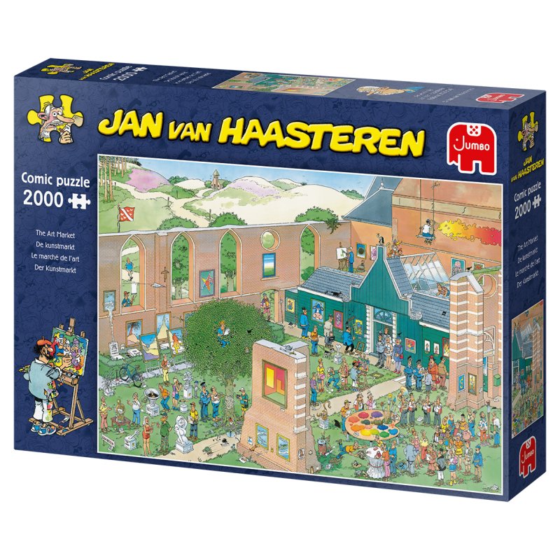 Jan van Haasteren The Art Market 2000 pieces