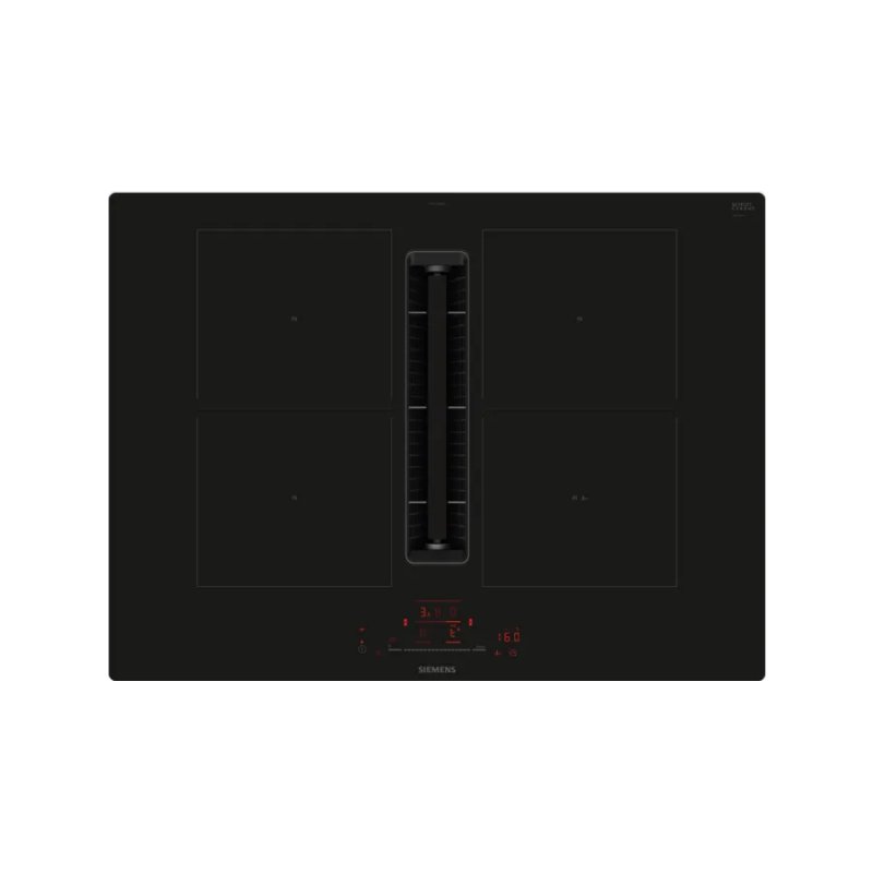 Siemens iQ500 ED711HQ26E hob Black Built-in 70 cm Zone induction hob 4 zone(s) Built-in hood