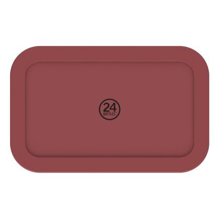 24Bottles 1975 lunch box Lunch container 0.7 L Stainless steel Red, Stainless steel 1 pc(s)