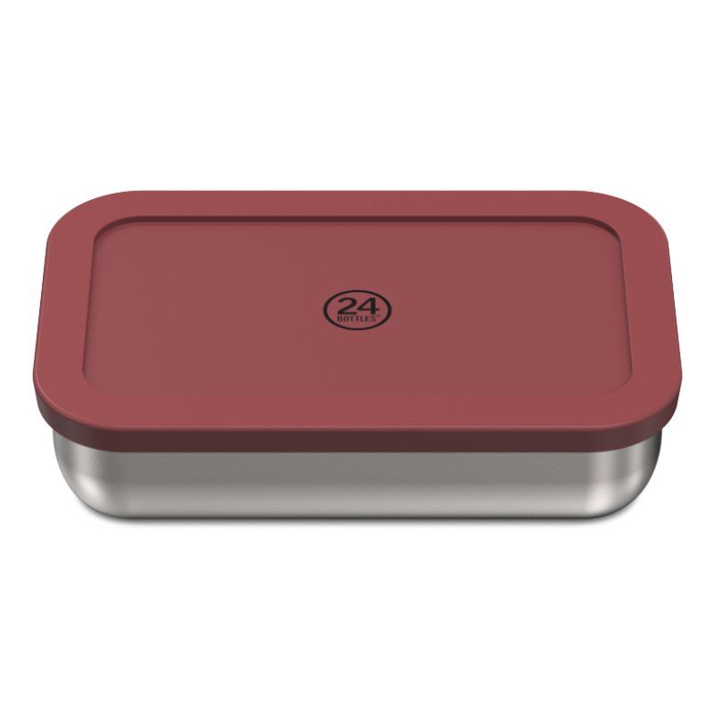 24Bottles 1975 lunch box Lunch container 0.7 L Stainless steel Red, Stainless steel 1 pc(s)