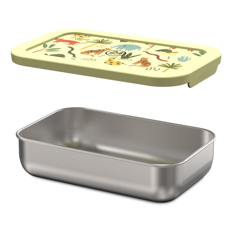 24Bottles 1967 Boîte de rangement alimentaire 0,7 L Acier inoxydable Multicolore, Acier inoxydable 1 pièce(s)