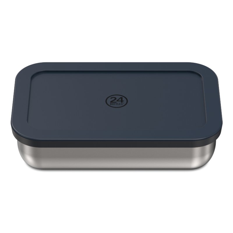 24Bottles 1973 lunch box Lunch container 0.7 L Stainless steel Navy, Stainless steel 1 pc(s)