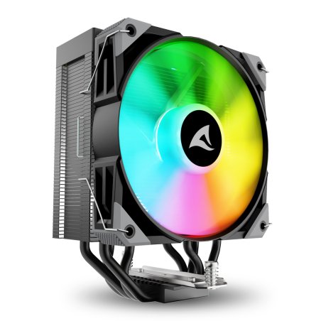 Sharkoon A40 RGB Black Air Cooler