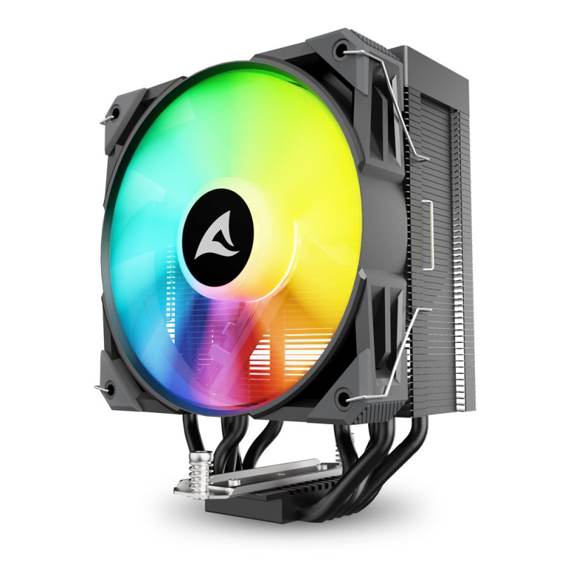Sharkoon A50 RGB Black Air Cooler