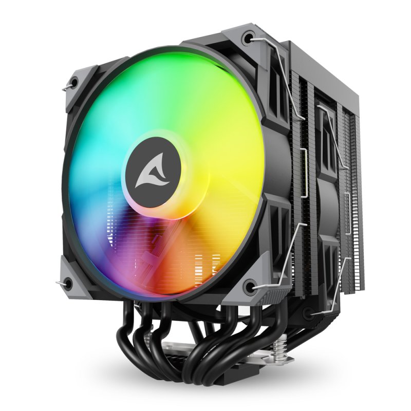 Sharkoon A60 RGB Black Air Cooler