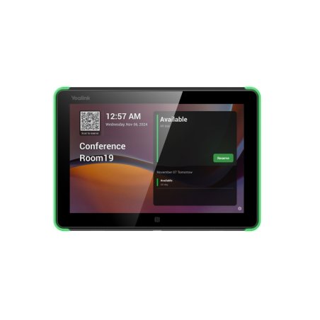 Yealink Room Panel E2 20,3 cm (8") 1280 x 800 pixels LCD 802.11a, 802.11b, 802.11g, Wi-Fi 5 (802.11ac) Noir Bluetooth
