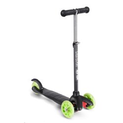 California - 3-Wheeled scooter Black (83125)